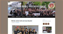 Desktop Screenshot of fcstpauli-tischfussball.de